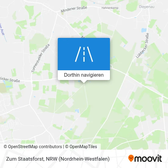 Zum Staatsforst Karte