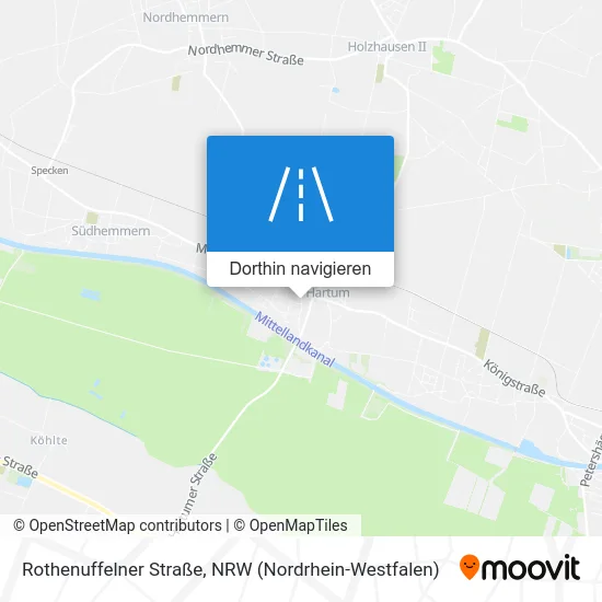 Rothenuffelner Straße Karte