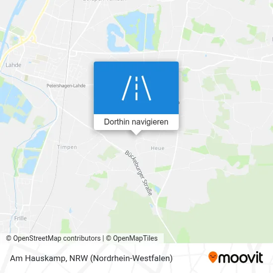Am Hauskamp Karte