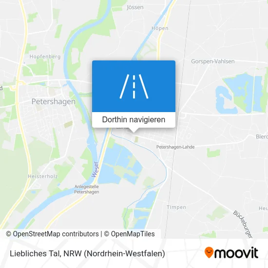 Liebliches Tal Karte