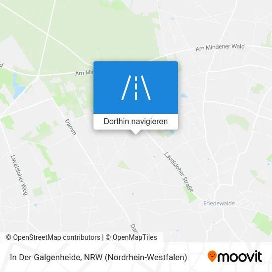 In Der Galgenheide Karte