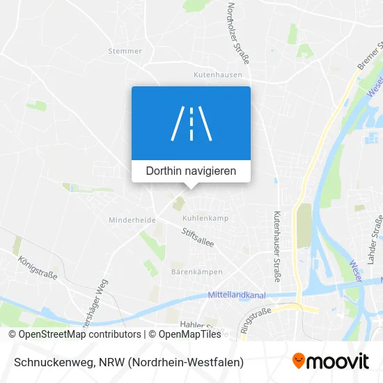 Schnuckenweg Karte