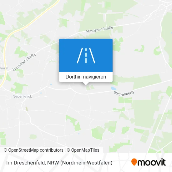 Im Dreschenfeld Karte