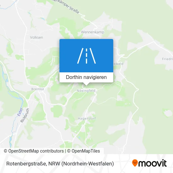 Rotenbergstraße Karte