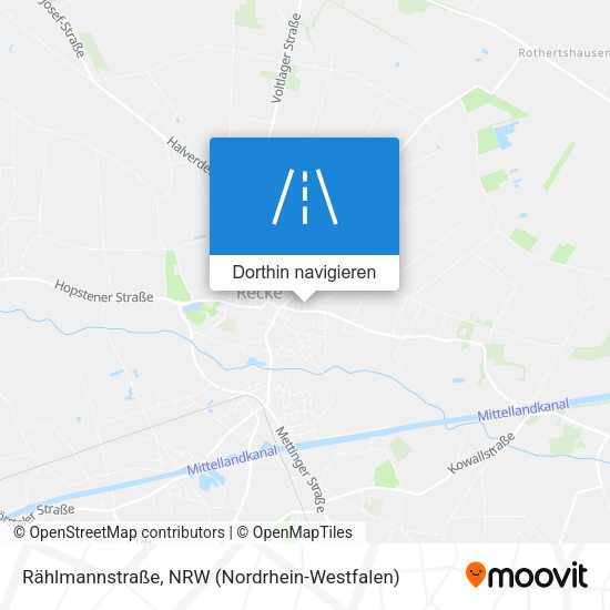 Rählmannstraße Karte