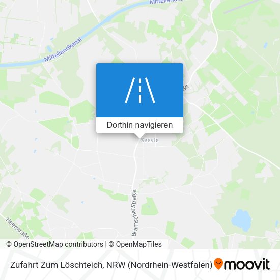 Zufahrt Zum Löschteich Karte