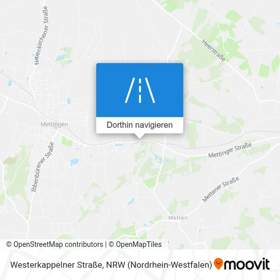 Westerkappelner Straße Karte