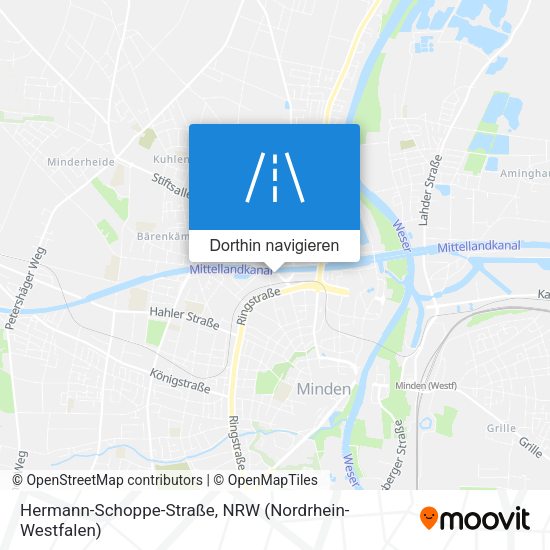 Hermann-Schoppe-Straße Karte