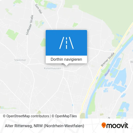 Alter Ritterweg Karte