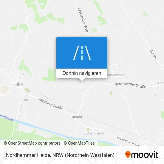 Nordhemmer Heide Karte