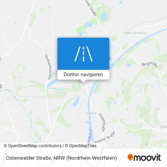 Ostenwalder Straße Karte