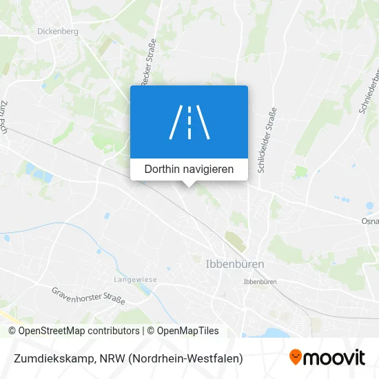 Zumdiekskamp Karte