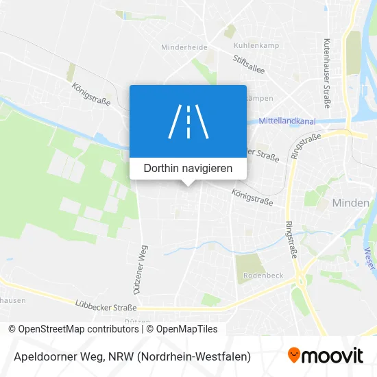 Apeldoorner Weg Karte