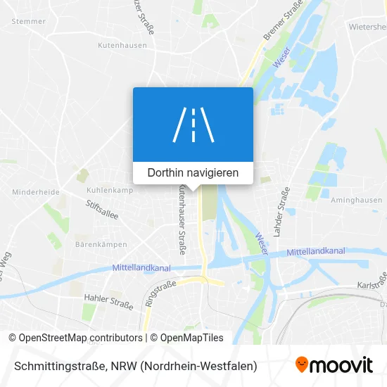 Schmittingstraße Karte