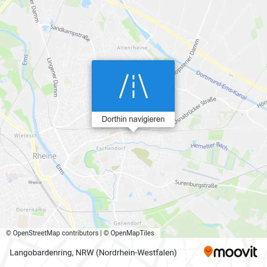 Langobardenring Karte