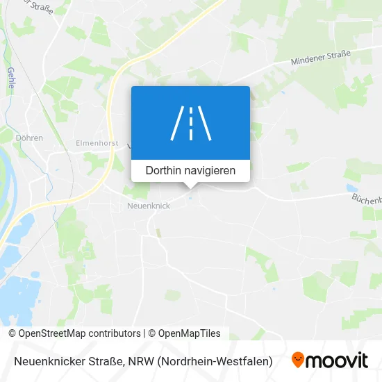 Neuenknicker Straße Karte