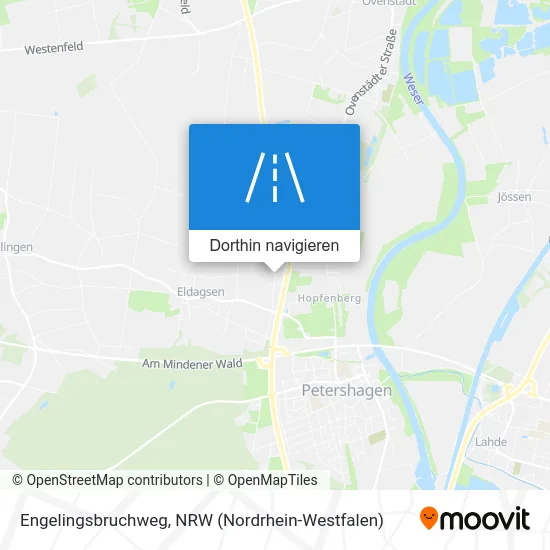 Engelingsbruchweg Karte