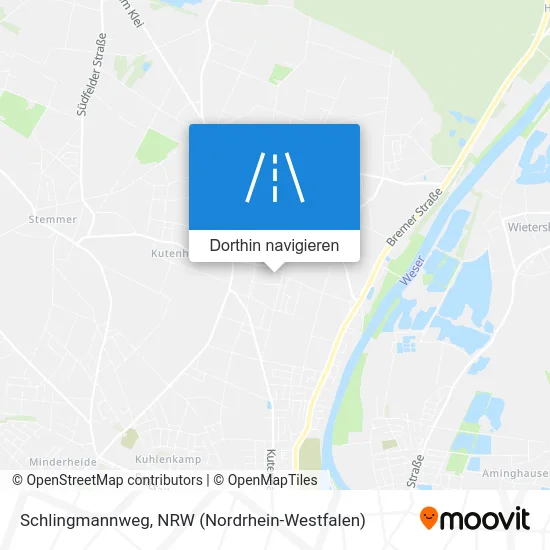 Schlingmannweg Karte