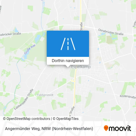 Angermünder Weg Karte