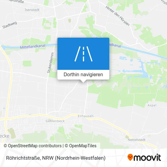 Röhrichtstraße Karte