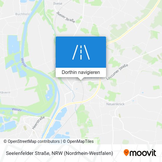 Seelenfelder Straße Karte