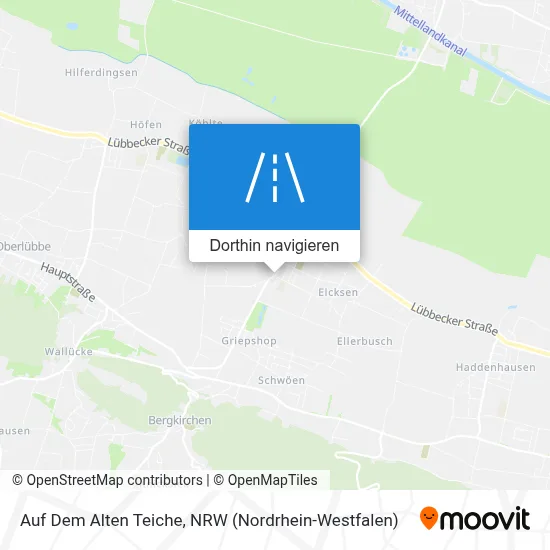 Auf Dem Alten Teiche Karte