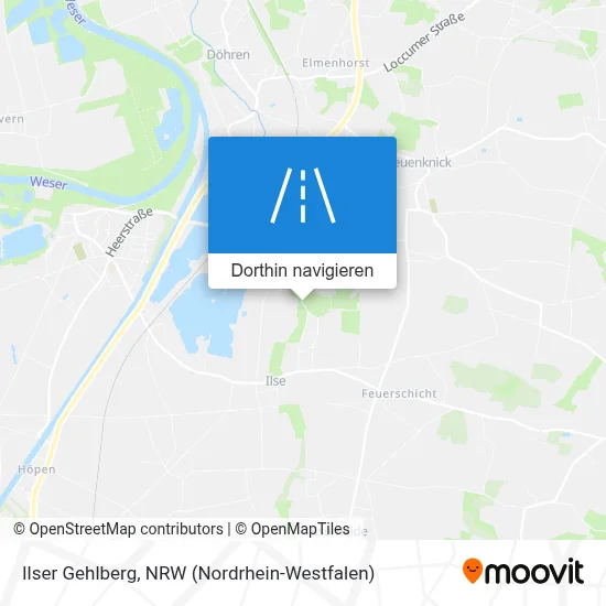 Ilser Gehlberg Karte