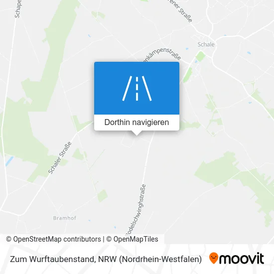 Zum Wurftaubenstand Karte