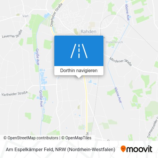 Am Espelkämper Feld Karte