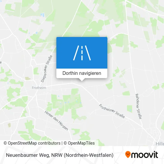 Neuenbaumer Weg Karte