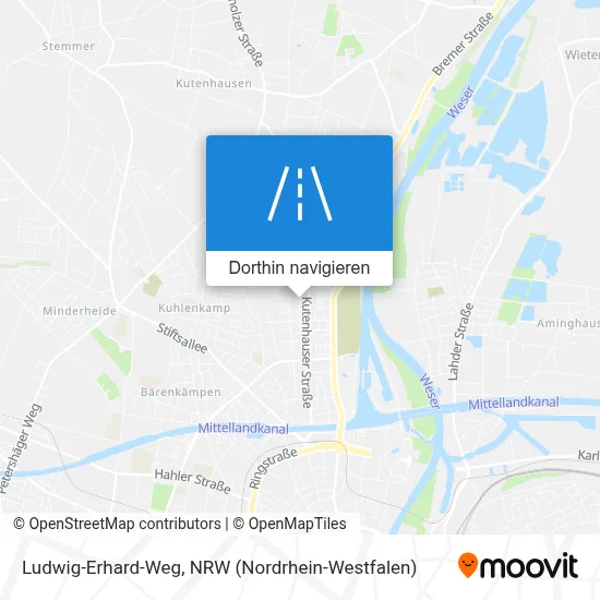 Ludwig-Erhard-Weg Karte