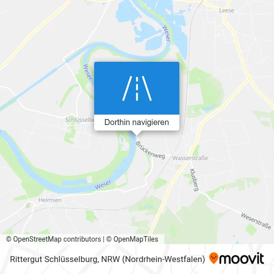 Rittergut Schlüsselburg Karte