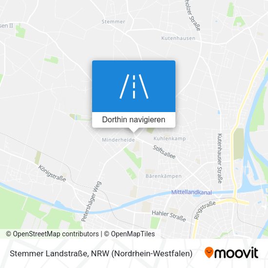 Stemmer Landstraße Karte