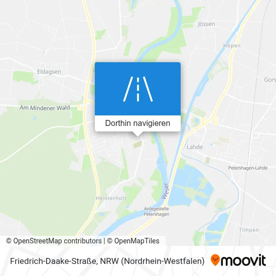 Friedrich-Daake-Straße Karte
