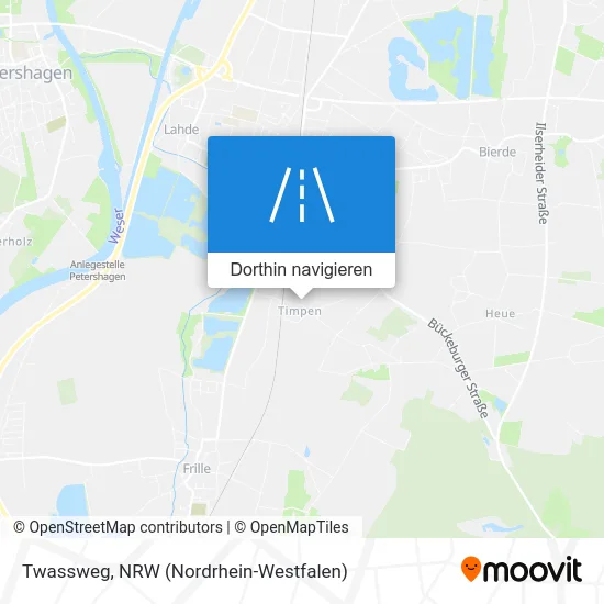 Twassweg Karte