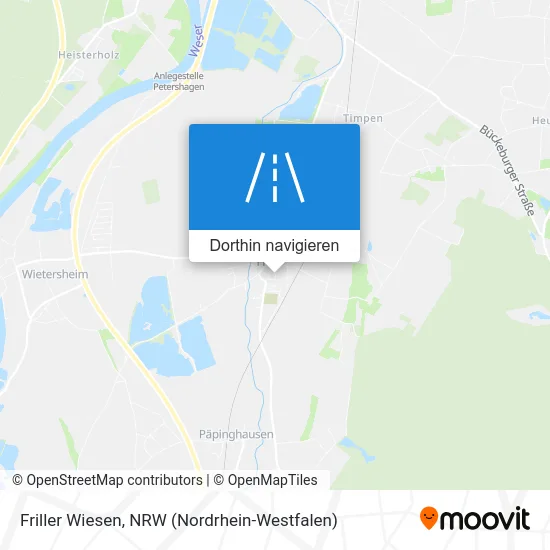 Friller Wiesen Karte