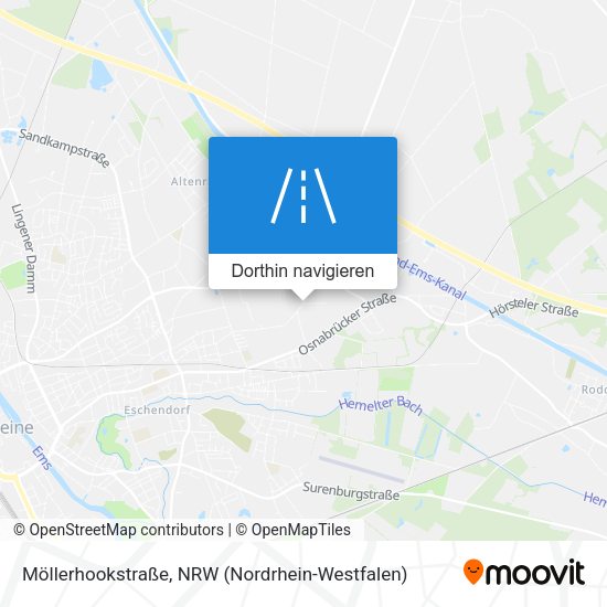 Möllerhookstraße Karte