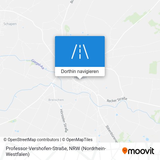 Professor-Vershofen-Straße Karte