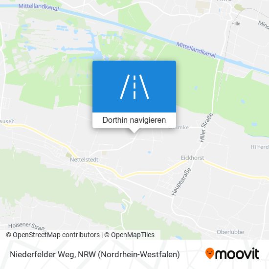 Niederfelder Weg Karte