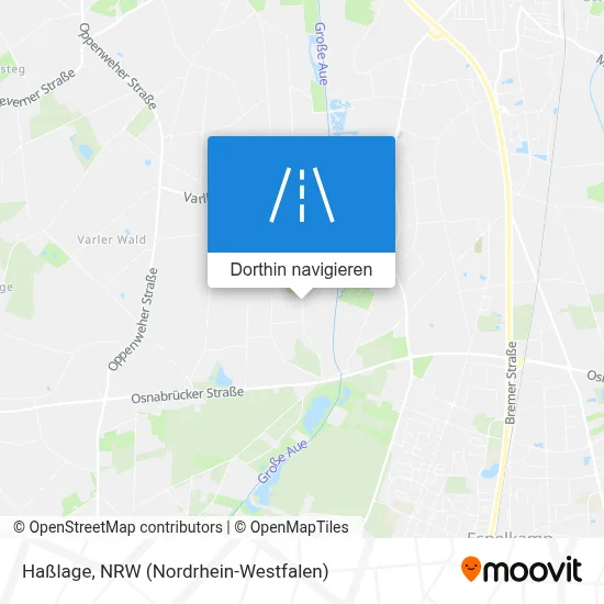 Haßlage Karte