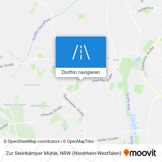 Zur Steinkämper Mühle Karte