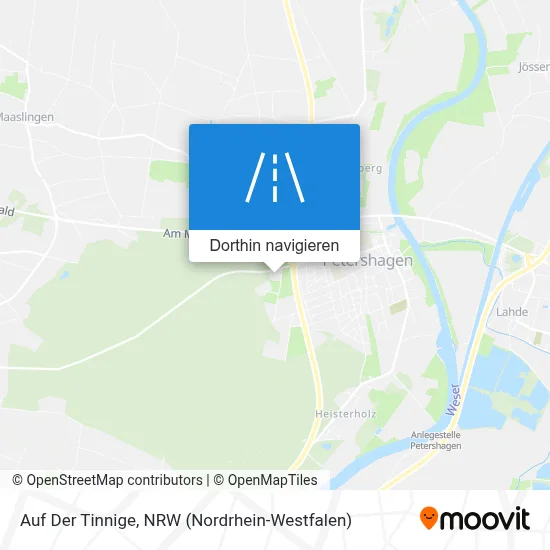 Auf Der Tinnige Karte
