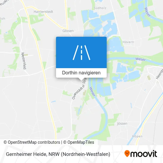 Gernheimer Heide Karte