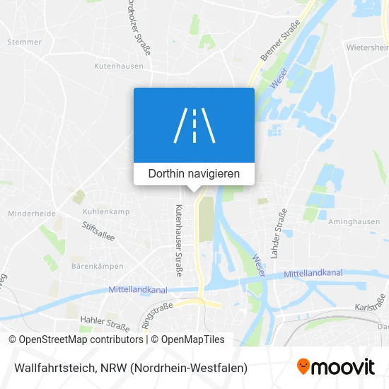 Wallfahrtsteich Karte