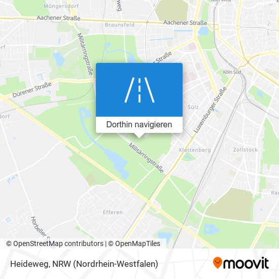 Heideweg Karte