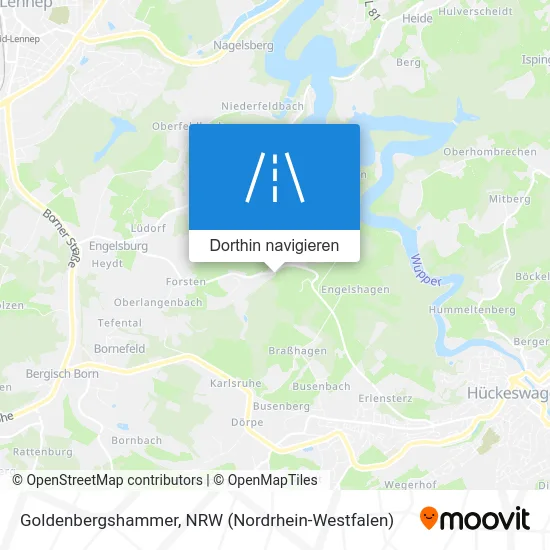 Goldenbergshammer Karte