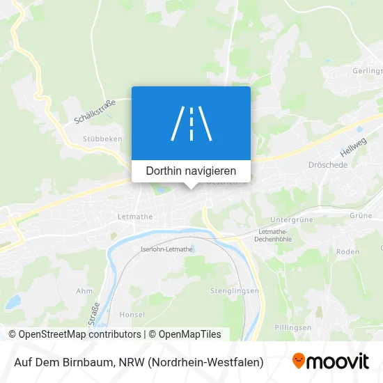 Auf Dem Birnbaum Karte