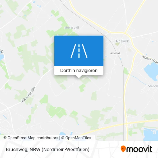 Bruchweg Karte