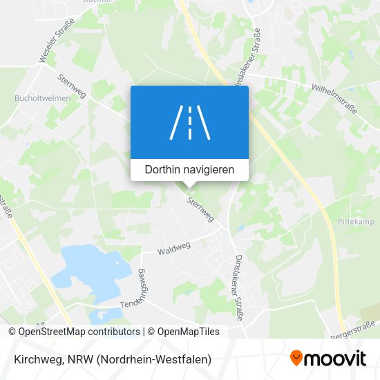 Kirchweg Karte