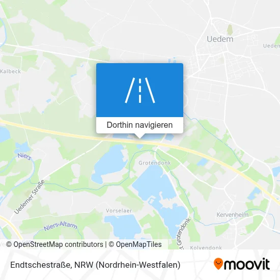 Endtschestraße Karte